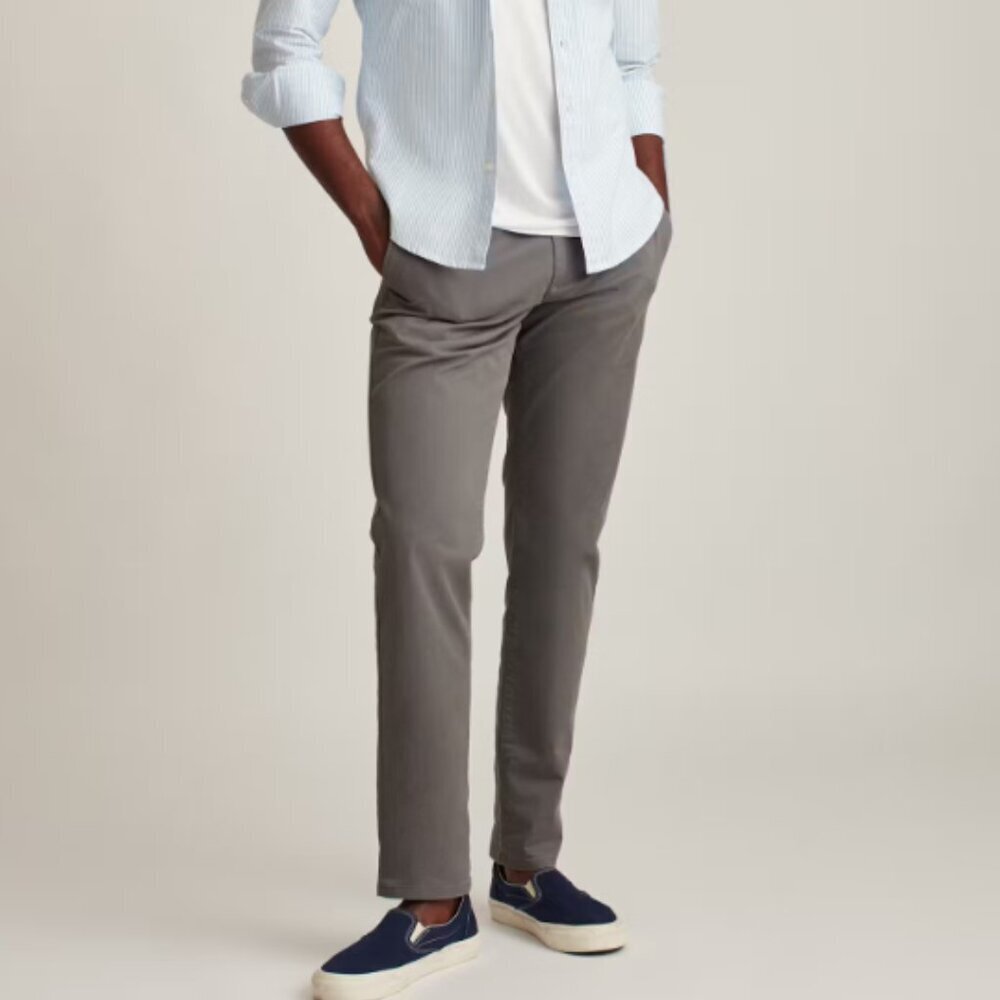Bonobos - Tailored Stretch Lightweight Chinos Grey - Men’s 31x32​​